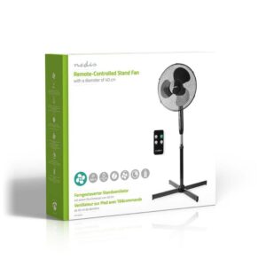 Nedis Ανεμιστήρας Ορθοστάτης 40W Διαμέτρου 40cm με Τηλεχειριστήριο