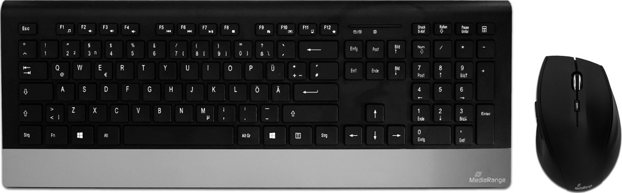 MediaRange MROS105 Ασύρματο Σετ Πληκτρολόγιο & Ποντίκι Ελληνικό