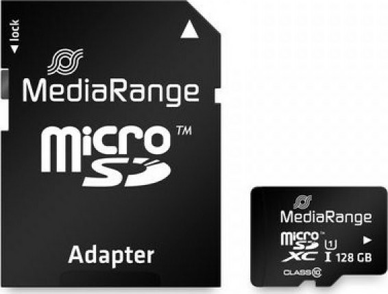 MediaRange MR945 microSDXC 128GB Class 10 U1 UHS-I