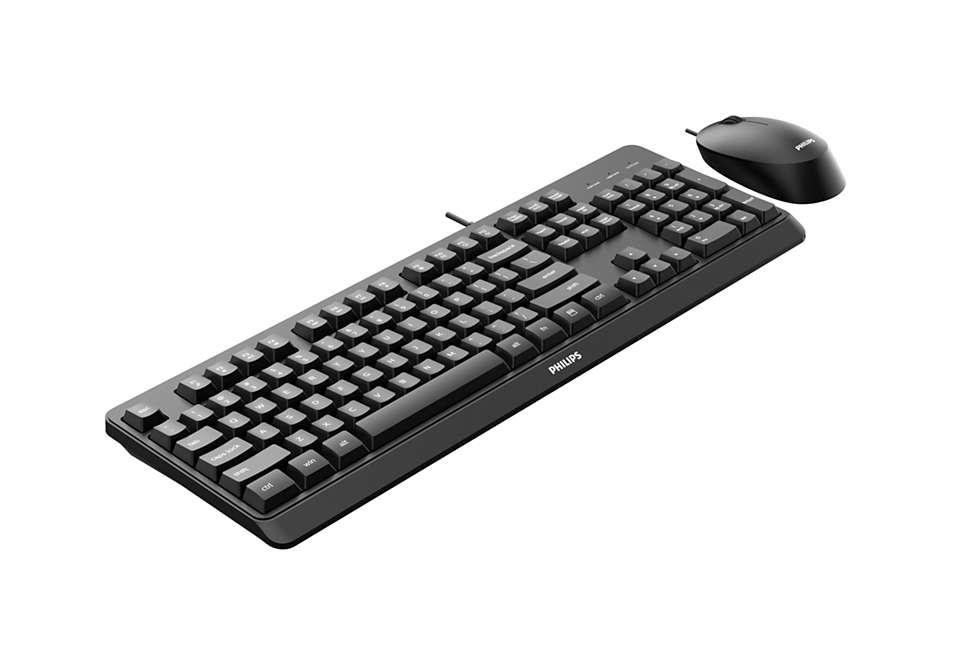 Keyboard PHILIPS SPT6207BL/00 Black