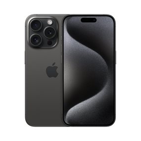 Smartphone iPhone 15 Pro 5G 6.1'' 128GB Black Titanium Triple Camera 48MP | 3x Optical | LiDAR