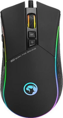 Marvo MV-513 RGB Gaming Ποντίκι 4800 DPI Μαύρο
