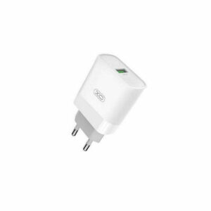 XO Φορτιστής Χωρίς Καλώδιο με Θύρα USB-A 15W Quick Charge 3.0 Λευκός (L63)
