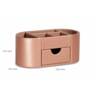 ΟΡΓΑΝΩΤΗΣ OSCO ΓΡΑΦ. ΣΥΡΤΑΡ. ΔΕΡΜΑΤΙΝΗ BLUSH ΝΟ 4240
