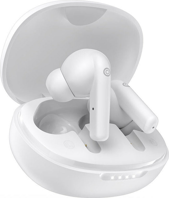 Hoco ES54 Gorgeous In-ear Bluetooth Handsfree Ακουστικά με Θήκη Φόρτισης Λευκά