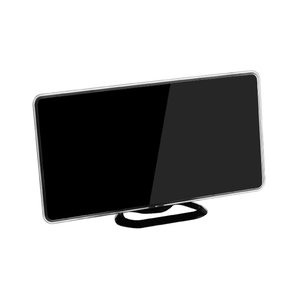 ATC 826 5G LTE 28dB Εσωτερική Κεραία Τηλεόρασης (απαιτεί τροφοδοσία) σε Μαύρο Χρώμα Σύνδεση με Ομοαξονικό (Coaxial) Καλώδιο