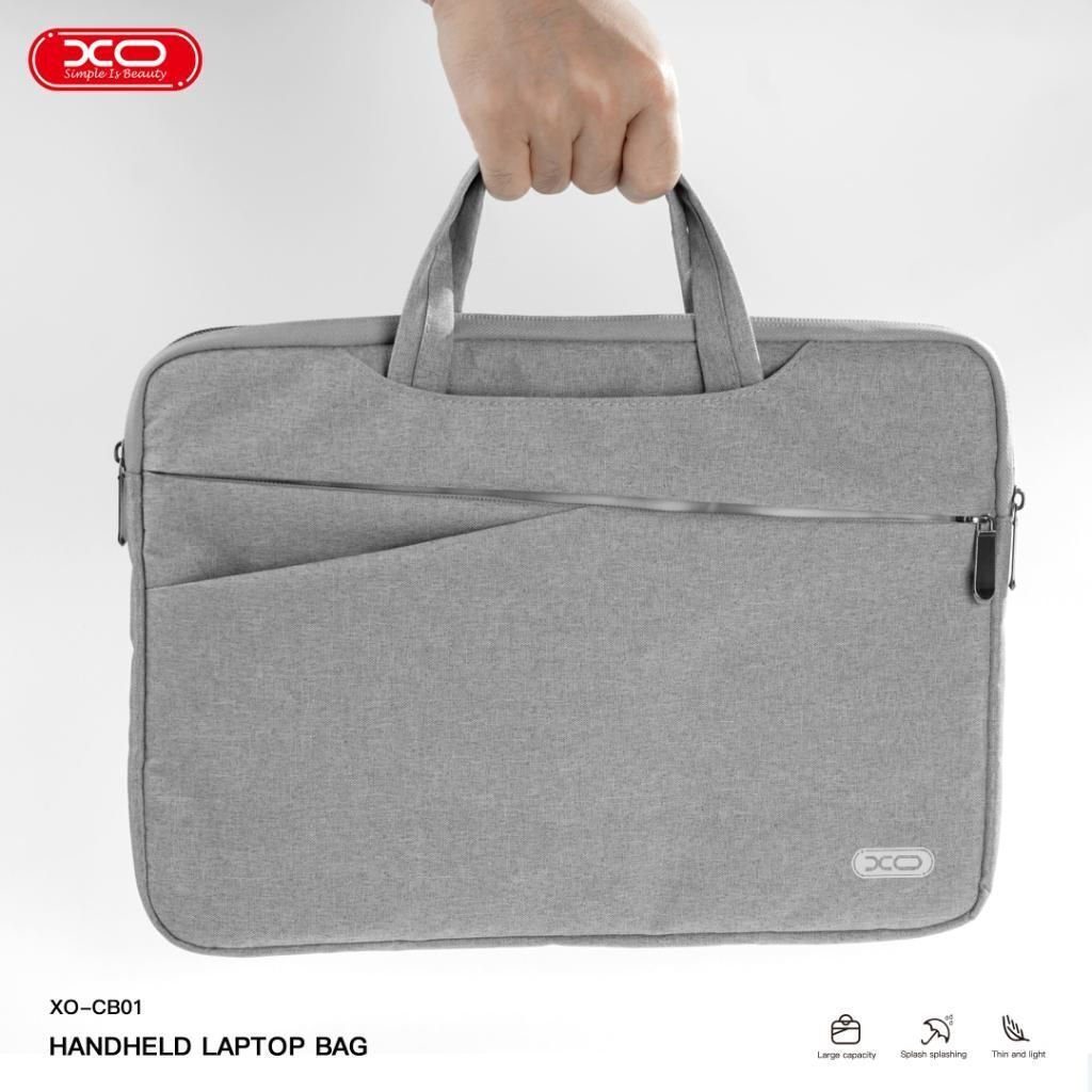 XO Cb0113 Τσάντα για Laptop 13" σε Γκρι χρώμα