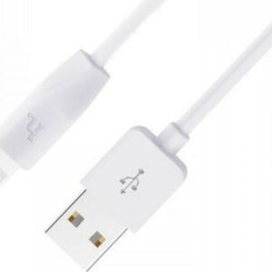 Hoco Regular USB to Lightning Cable Λευκό 3m (X1)