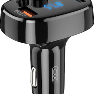 XO FM Transmitter Αυτοκινήτου XO-BCC03 με USB Car Charger 18w Bluetooth+qc3.0