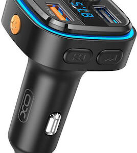 XO FM Transmitter Αυτοκινήτου BCC08 με Bluetooth / Type-C / USB