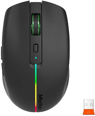 Meetion BTM002 Ασύρματο Bluetooth Ποντίκι Μαύρο