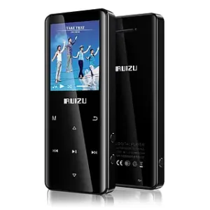 Ruizu D51 MP3 Player (8GB) με Οθόνη 1.8" Μαύρο