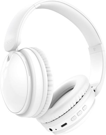 XO BE36 Ασύρματα Bluetooth Over Ear Ακουστικά με 16 ώρες Λειτουργίας Λευκά